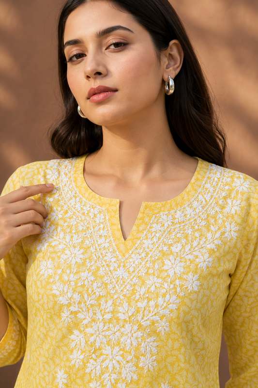 Brasso Short – Yellow Adab e Libas